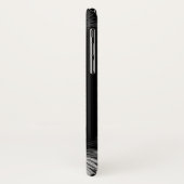 Een zwarte en witte rand collie Case-Mate iPhone case (Achterkant/links)