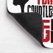 ÉÉN zwarte gordel 2 KARTE T-SHIRS EN APPAREL Muismat (Hoek)