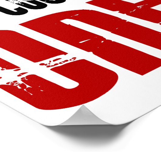 ÉÉN zwarte gordel 2 Poster (Hoek)