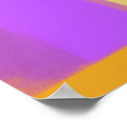 Een zwarte kat met kamerplanten roze Paarse stoel Poster (Hoek)