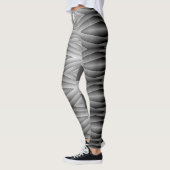 Een zwarte klassieke "Ratti_Creative_Arts" Legging (Links)