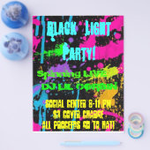 Een zwarte lichtpartij, sociaal centrum 8... flyer (Enkel)