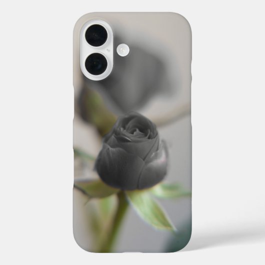 Een zwarte roos voor je geliefde Case-Mate iPhone case (Achterkant)