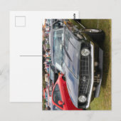 Een zwarte serie 1 Chevrolet Camaro Briefkaart (Voorkant / Achterkant)