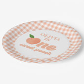 Eén zweet perse-Birthday-Bord Papieren Bordje (Gekanteld)