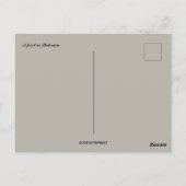 Een zwembad en palmbomen in Bahrein Briefkaart (Achterkant)