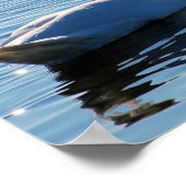 Een Zwemende Zweman Heart Kiss, Reflections of Lov Poster (Hoek)