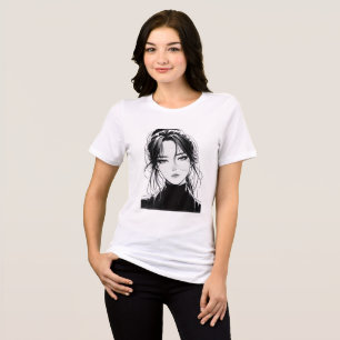 "Een zwijgende blik, een wereld van onuitgesproken Tri-Blend Shirt