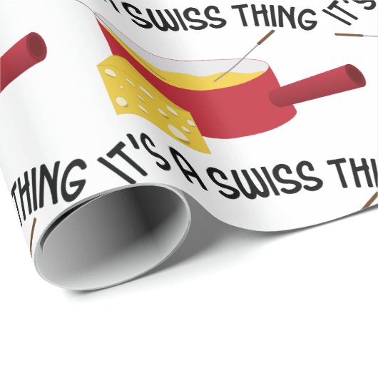 Een Zwitsers ding Cadeaupapier (Rol Hoek)