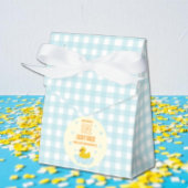 Eend 1e verjaardag bedankdoosjes