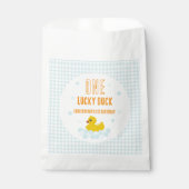 Eend 1e verjaardag bedankzakje (Voorkant)