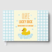 Eend 1e verjaardag gastenboek (Voorkant)