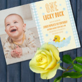Eend 1e verjaardag kaart