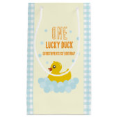 Eend 1e verjaardag klein cadeauzakje (Voorkant)