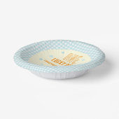 Eend 1e verjaardag papieren kommen (Gebogen)