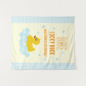 Eend 1e verjaardag wandkleed (Voorkant (horizontaal))