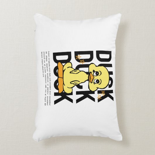 eend accent kussen (Voorkant(Verticaal))