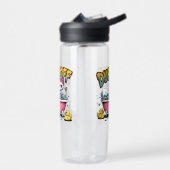 Eend Af Grappig Skelet Ontwerp-61161 Ingelijste Ku Waterfles (Links)
