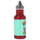 Eend Af Grappig Skelet Ontwerp-61161 Ingelijste Ku Waterfles (Links)