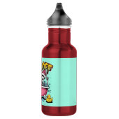 Eend Af Grappig Skelet Ontwerp-61161 Ingelijste Ku Waterfles (Rechts)