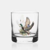 Eend, Art Whisky Glas (Achterkant)