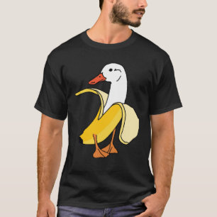 Eend Banaan Boerderij Dier Anthropomorfe vrucht T-shirt