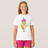 Eend Bloem T-shirt (Voorkant volledig)