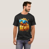 Eend Bouwer Blok Bouw Meester Goud Sungla T-shirt (Voorkant volledig)