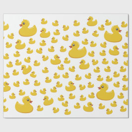 Eend cadeauverpakking cadeaupapier