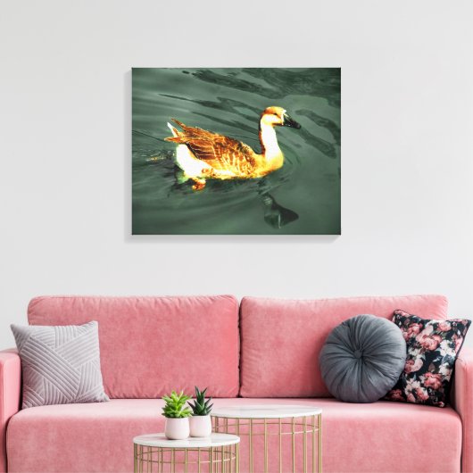 Eend Canvas Afdruk (Insitu (Woonkamer))