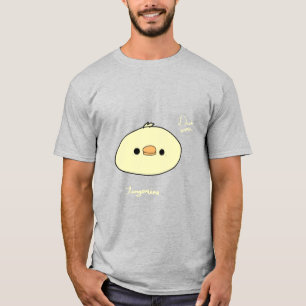 Eend Cute Mochi Grappig Dier Mochi T-shirt
