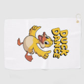 EEND DANS GOLFHANDDOEK (Horizontaal)