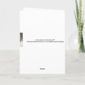 Eend & de Kleindochter Valentijn van Harten Feestdagen Kaart (Achterkant)