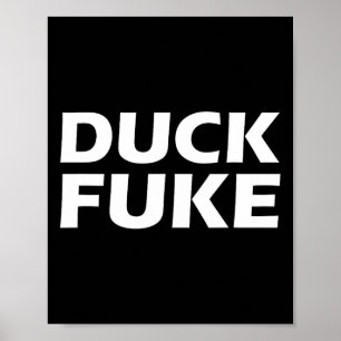 Eend E Grappige Skelet Rivaliteit Poster