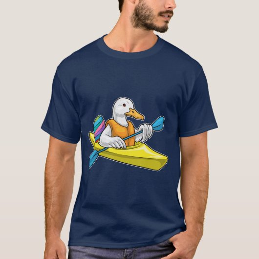 Eend Easter Kayak T-shirt (Voorkant)
