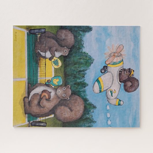 Eend Eekhoorns puzzel (Horizontaal)