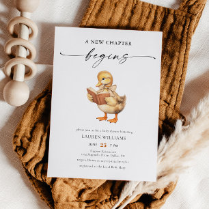 Eend Een Nieuw Hoofdstuk Begint Verhalenboek Baby Kaart