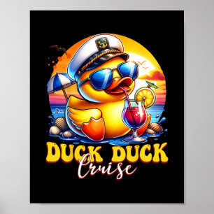 Eend Eend Cruise Grappige Familie Cruise Matching Poster