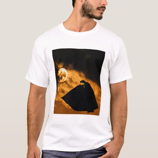 Eend Eend de Vleermuis en de maan T-shirt (Voorkant)