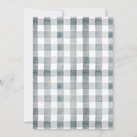 Eend Eend Twee Aquarel Jongen 2e Verjaardag Kaart (Achterkant)