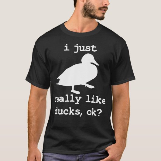 Eend Eenden Jagen T-shirt (Voorkant)