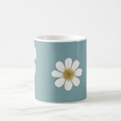  Eend Ei Blauw met Daisies Koffiemok (Center)