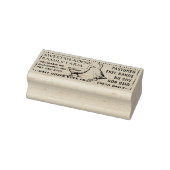 Eend Ei Karton 2.5 "x 1 Stamp Half Dozen Rubberstempel (Stempel)