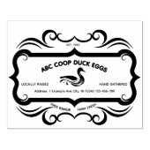  Eend EI Stamp Rubberstempel (Afrduk)