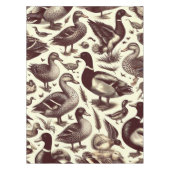  eend- en ganzenpatroon tafelkleed (Voorkant)