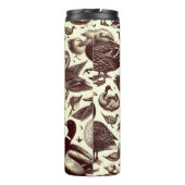 eend- en ganzenpatroon thermosbeker (Achterkant)