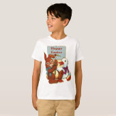 Eend en konijn Pasen T-shirt (Voorkant volledig)