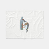Eend Fleece Deken (Voorkant (Horizontaal))