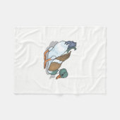 Eend Fleece Deken (Voorkant (Horizontaal))