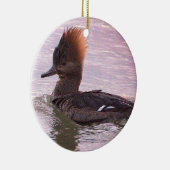Eend Foto Ornament (Rechts)